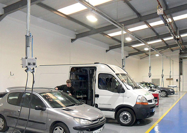 Bodyshop Dust Extraction