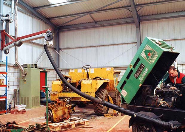 Plant Equipment Exhaust Extraction