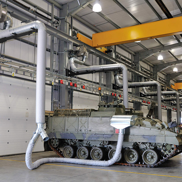 Military Exhaust Extraction
