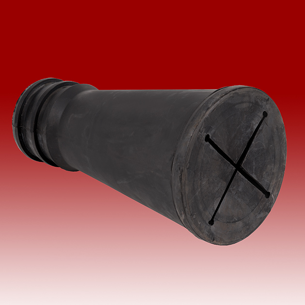 Self-Seal Rubber Nozzle (75mm Hose)